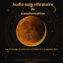 ✨ Audio-soin vibratoire de transformation – Pleine Lune éclipsée du 6 septembre 2025✨
