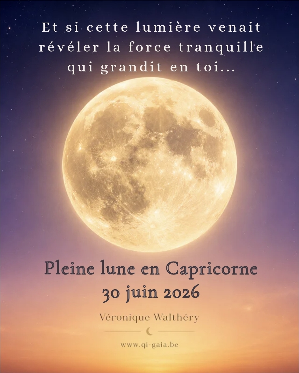 Audio-soin vibratoire – Pleine Lune en Capricorne